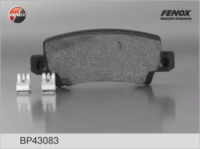 Комплект тормозных колодок дискового тормоза FENOX BP43083