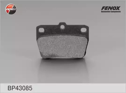 Комплект тормозных колодок дискового тормоз FENOX BP43085