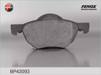 Комплект тормозных колодок дискового тормоз FENOX BP43093