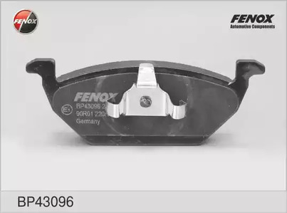 Комплект тормозных колодок дискового тормоз FENOX BP43096