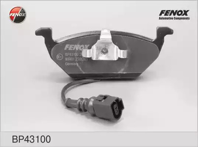 Комплект тормозных колодок дискового тормоза FENOX BP43100