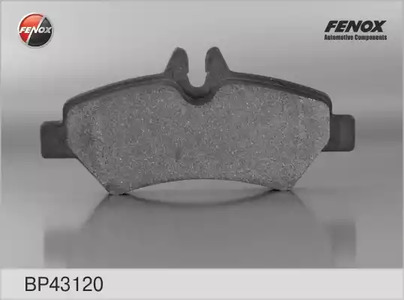 Комплект тормозных колодок дискового тормоза FENOX BP43120