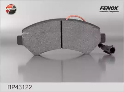 Комплект тормозных колодок дискового тормоза FENOX BP43122