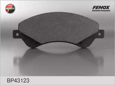 Комплект тормозных колодок дискового тормоз FENOX BP43123