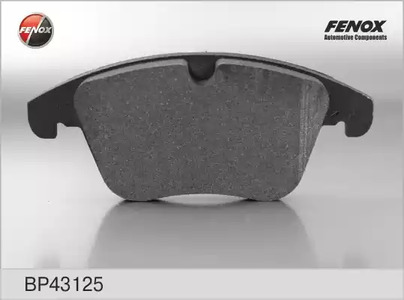 Комплект тормозных колодок дискового тормоз FENOX BP43125