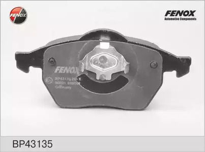 Комплект тормозных колодок дискового тормоза FENOX BP43135