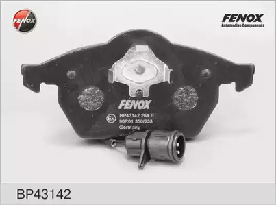 Комплект тормозных колодок дискового тормоза FENOX BP43142