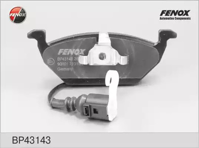 Комплект тормозных колодок дискового тормоз FENOX BP43143