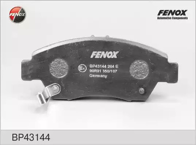 Комплект тормозных колодок дискового тормоза FENOX BP43144