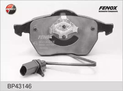 Комплект тормозных колодок дискового тормоза FENOX BP43146