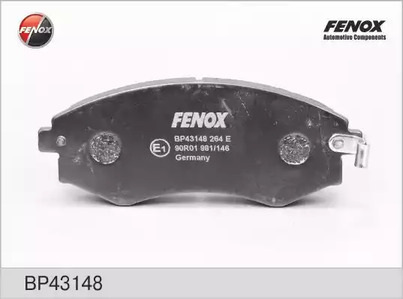 Комплект тормозных колодок дискового тормоз FENOX BP43148