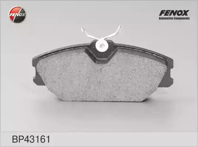 Комплект тормозных колодок дискового тормоза FENOX BP43161