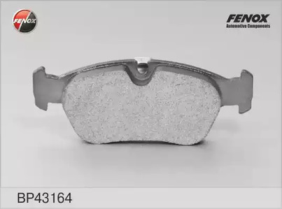 Комплект тормозных колодок дискового тормоза FENOX BP43164