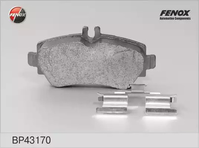 Комплект тормозных колодок дискового тормоз FENOX BP43170