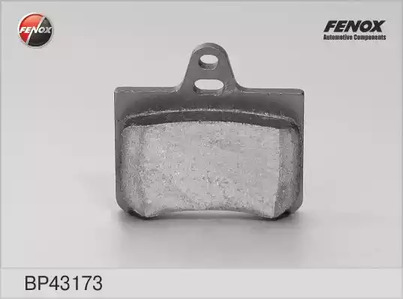 Комплект тормозных колодок дискового тормоза FENOX BP43173
