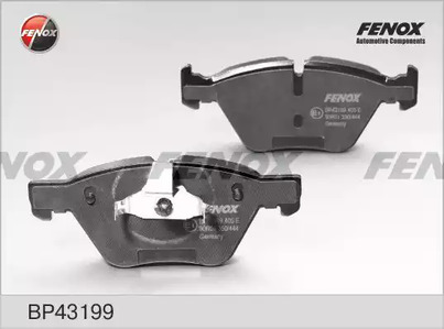 Комплект тормозных колодок дискового тормоз FENOX BP43199