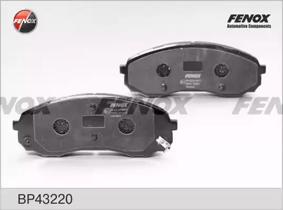 Комплект тормозных колодок дискового тормоз FENOX BP43220