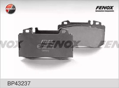 Колодки тормозные дисковые FENOX BP43237