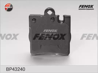 Комплект тормозных колодок дискового тормоз FENOX BP43240