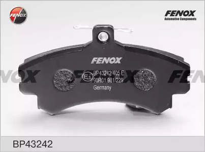 Комплект тормозных колодок дискового тормоза FENOX BP43242