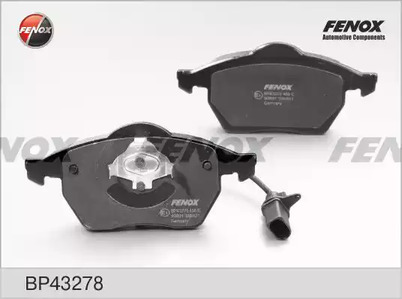 Комплект тормозных колодок дискового тормоз FENOX BP43278