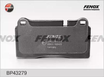 Комплект тормозных колодок дискового тормоза FENOX BP43279