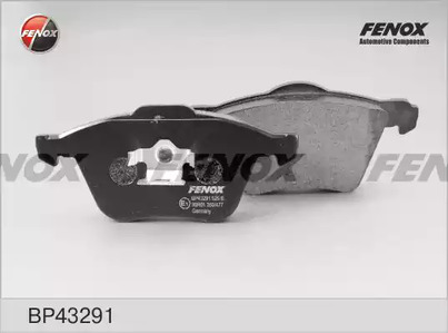 Комплект тормозных колодок дискового тормоза FENOX BP43291