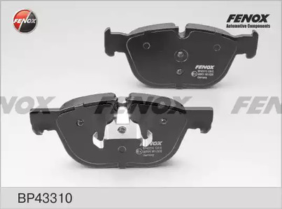 Комплект тормозных колодок дискового тормоз FENOX BP43310