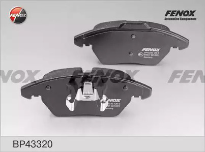 Комплект тормозных колодок дискового тормоз FENOX BP43320