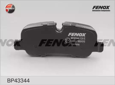 Колодки дисковые задние FENOX BP43344