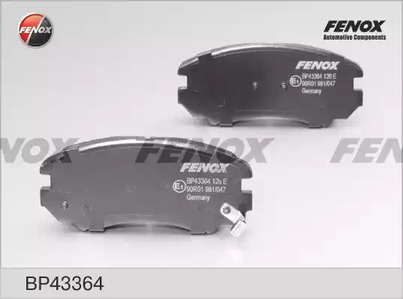 Тормозные колодки FENOX BP43364