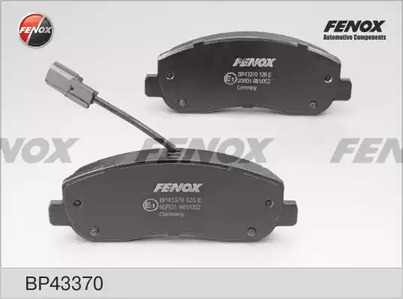 Тормозные колодки FENOX BP43370