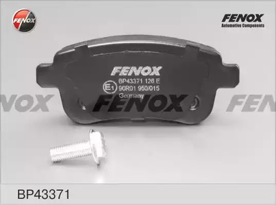 Комплект тормозных колодок дискового тормоз FENOX BP43371