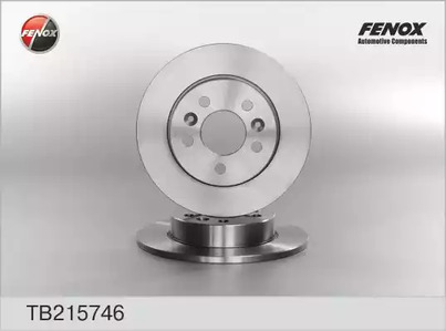 Тормозной диск FENOX TB215746