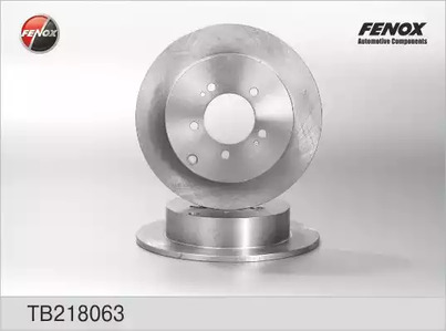Тормозной диск FENOX TB218063