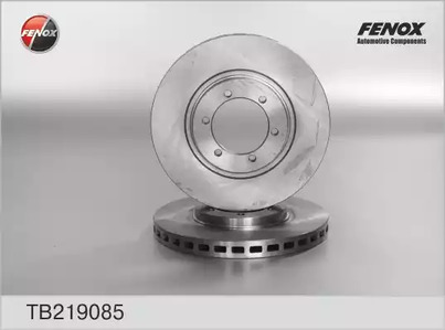 Диск тормозной FENOX TB219085