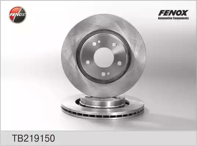 Тормозной диск FENOX TB219150