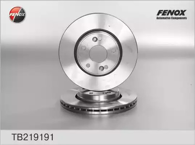 Тормозной диск FENOX TB219191
