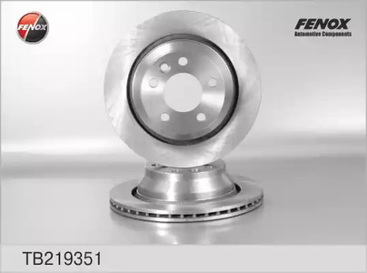 Тормозной диск FENOX TB219351