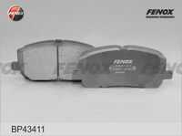 Комплект тормозных колодок дискового тормоз FENOX BP43411