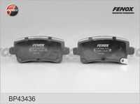 Тормозные колодки FENOX BP43436