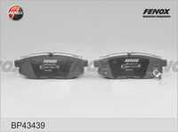 Колодки тормозные дисковые FENOX BP43439