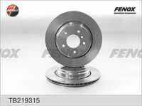 Диск тормозной FENOX TB219315