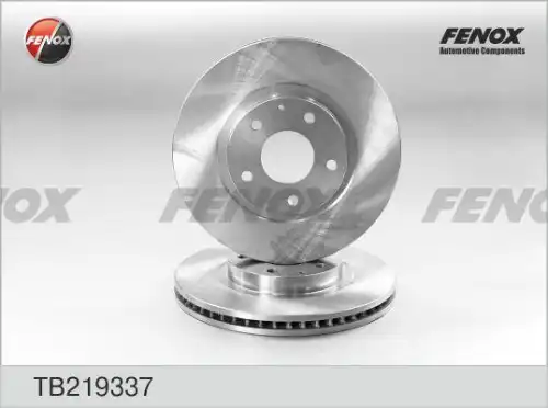 Тормозные диски FENOX TB219337
