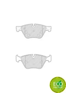 Комплект тормозных колодок дискового тормоза + FERODO FDB4380