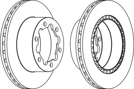 Тормозные диски FERODO FCR312A