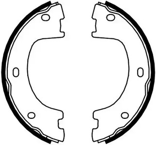 Колодки тормозные барабанные FERODO FSB4103