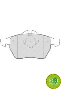 Комплект тормозных колодок дискового тормоз premier eco friction FERODO FDB1167