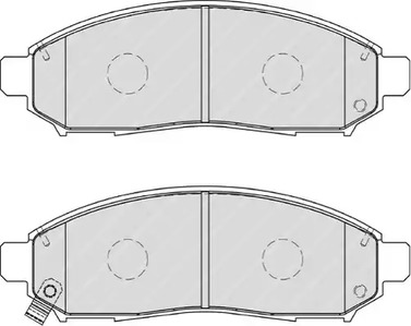 Комплект тормозных колодок дискового тормоз premier eco friction FERODO FDB1997