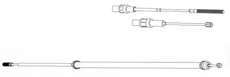 Трос ручного тормоза FERODO FHB432925